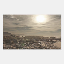 Sand and Sky Sticker