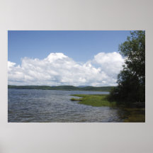Sand Bar, Lake Champlain, Milton, Vt. Print