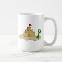 Sand Castle Coffee Mugs