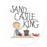 SAND CASTLE KING stickers