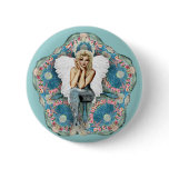 Sand Dollar Angel Button