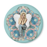 Sand Dollar Angel Magnet