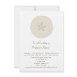 Sand Dollar Beach Wedding Invitation