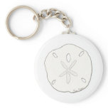 Sand Dollar Keychain