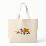 Sand Dollar Starfish Bridesmaid Tote Bags