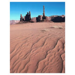 Sand dunes at Yei-be-chai formations, Monument Val Flyer Design