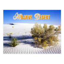 Sand Dunes in the Mojave Desert, California Postcards