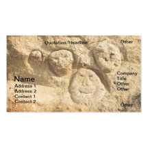 Sand faces business card