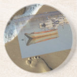 Sand Footprints Coaster