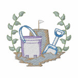 Sand Pail and Shovel embroidered shirts