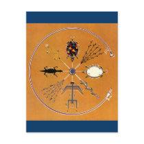Sand Painting Post Cards