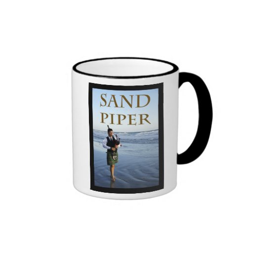 Sand Piper Coffee Mugs