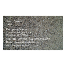 Sand shingle seamless texture business card templates
