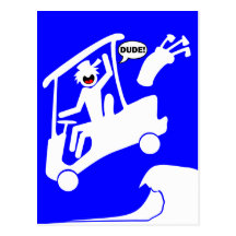Sand trap DUDE-2 Postcard