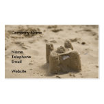 Sandcastle business card