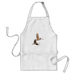 Sandhill Couple in Flight Aprons