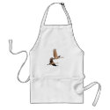 Sandhill Couple in Flight aprons