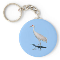 Sandhill Crane Gift Key Chains