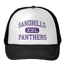 Sandhills - Panthers - High - Dunning Nebraska Mesh Hats