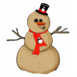 Sandman christmas ornament cut outs