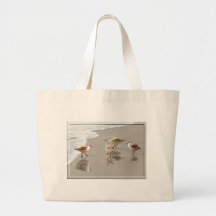 Sandpipers at the Shoreline Bags