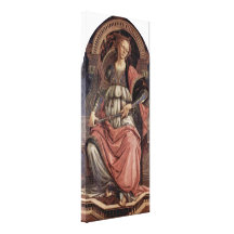 Sandro Botticelli - Fortitudo Stretched Canvas Prints