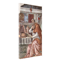 Sandro Botticelli - St Augustines prayer Canvas Print