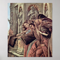 Sandro Botticelli - The ill-advised Judge Poster