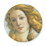 Sandro Botticelli - Venus (Detail) Refrigerator Magnets