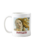 Sandro Botticelli - Venus (Detail) mugs