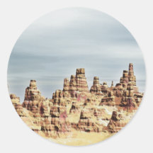 Sandstone Mountains Sticker