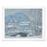 Sandviken Norway in the Snow Art Photo