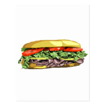 Sandwich Postcard