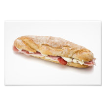 sandwich with ham and cheese art photo