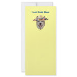 Sandy Claws Beach Dog rack cards