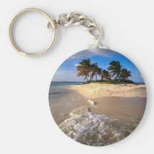 Sandy Island, Anguilla, Caribbean Key Chains