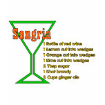 Sangria t-shirts