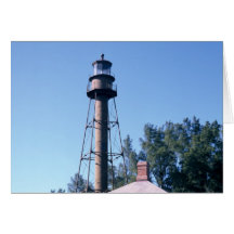 Sanibel Island Lighthouse Card