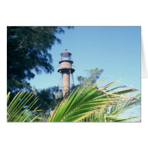 Sanibel Island Lighthouse Card