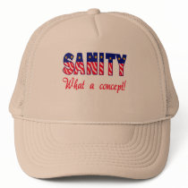 Sanity - What a Concept!  T-shirts, Caps, Sweats
