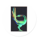 Sankofa birds stickers