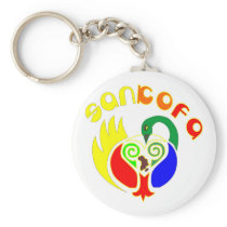 SANKOFA KEY CHAIN