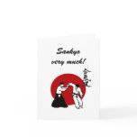 Sankyo very much! cards