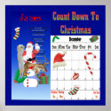 Santa and Friends 2 Countdown To Christmas posters