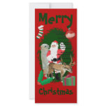 Santa and Friends rack cards
