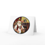 Santa and his Akita