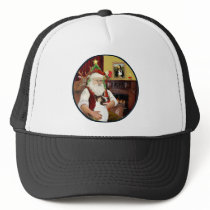 Santa and his Akita