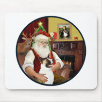 Santa and his Akita