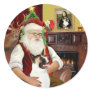 Santa and his Akita