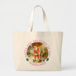 Santa and His Elves at the North Pole Bags